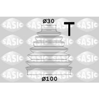 Soufflets de cardan avant SASIC 1904016