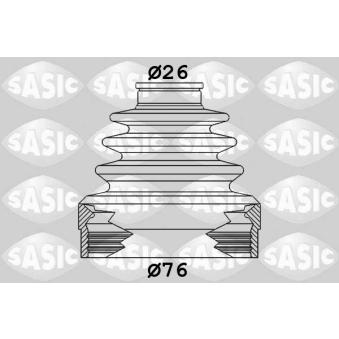 Soufflets de cardan avant SASIC