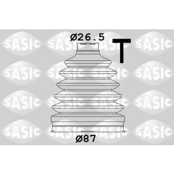 Soufflets de cardan avant SASIC