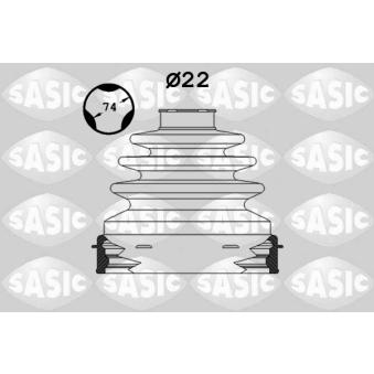 Soufflets de cardan avant SASIC