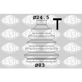 Soufflets de cardan avant SASIC