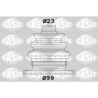 Soufflets de cardan avant SASIC 1906042