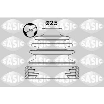 Soufflets de cardan avant SASIC