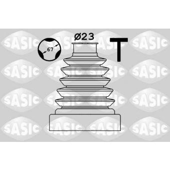 Soufflets de cardan avant SASIC 1906094