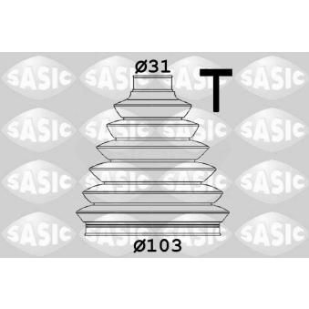 Soufflets de cardan avant SASIC