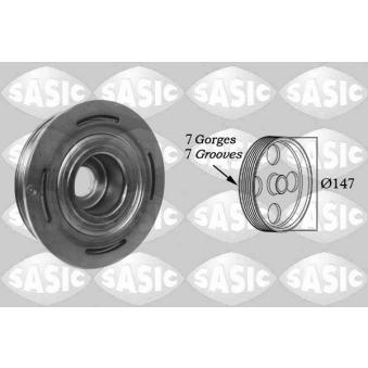 Poulie, vilebrequin SASIC