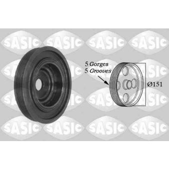 Poulie, vilebrequin SASIC