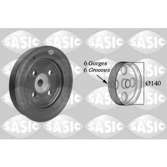 Poulie, vilebrequin SASIC
