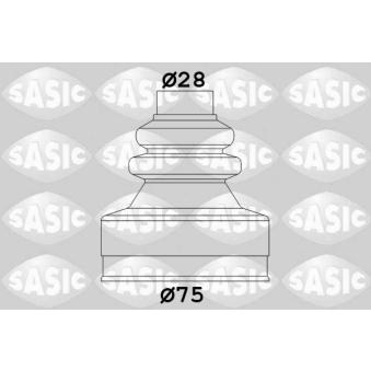 Soufflets de cardan avant SASIC