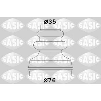 Soufflets de cardan avant SASIC