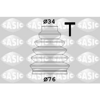 Soufflets de cardan avant SASIC