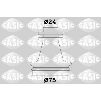 Soufflets de cardan avant SASIC 4003416