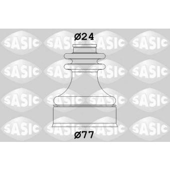 Soufflets de cardan avant SASIC 4003425