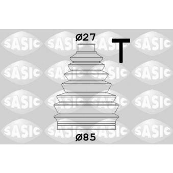 Soufflets de cardan avant SASIC 4003441