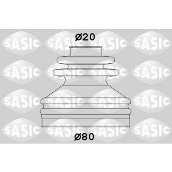 Soufflets de cardan avant SASIC