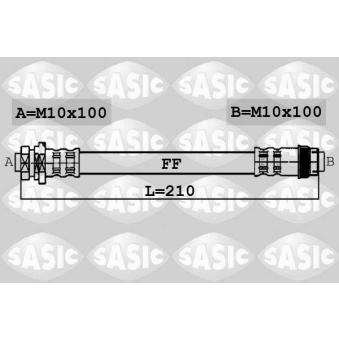 Flexible de frein SASIC