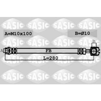 Flexible de frein SASIC