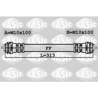 Flexible de frein SASIC