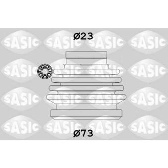 Soufflets de cardan avant SASIC