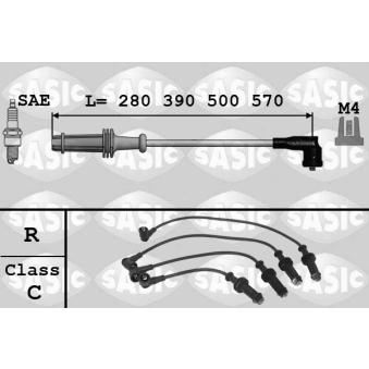 Kit de câbles d'allumage SASIC