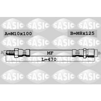 Flexible de frein SASIC