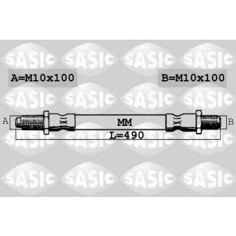 Flexible de frein SASIC