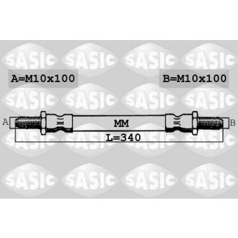 Flexible de frein SASIC