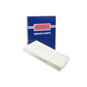 Filtre, air de l'habitacle BORG & BECK BFC1258
