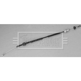 Câble d'accélération BORG & BECK BKA1102