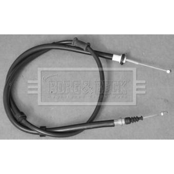 Tirette à câble, frein de stationnement BORG & BECK BKB3703