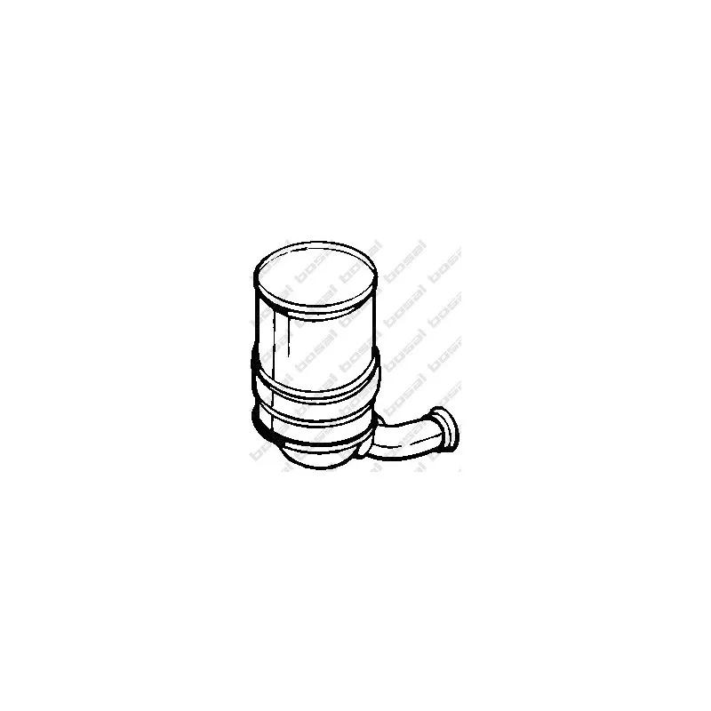 Filtre à particules / à suie, échappement BOSAL 095-017