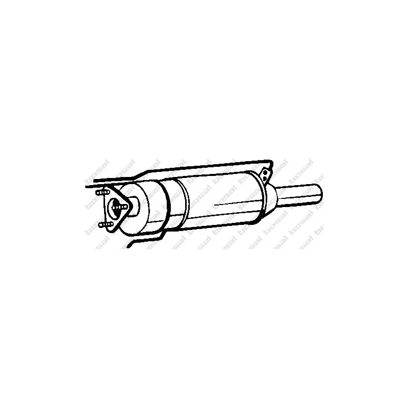 Filtre à particules / à suie, échappement BOSAL 095-205
