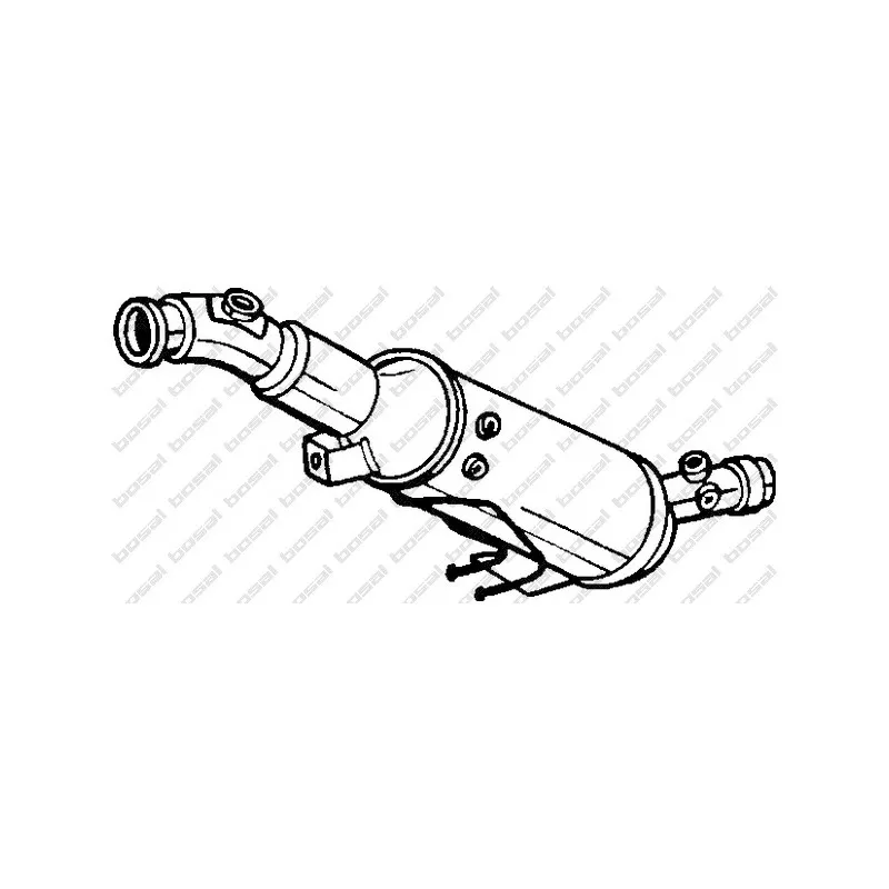 Filtre à particules / à suie, échappement BOSAL 095-207