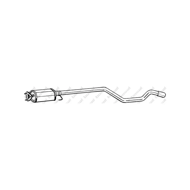 Filtre à particules / à suie, échappement BOSAL 095-208