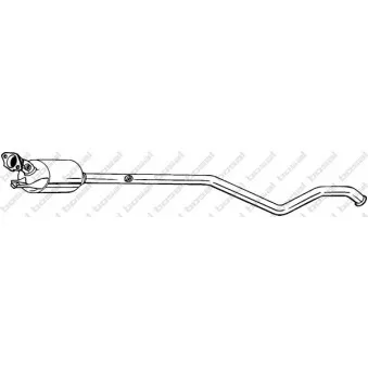 Filtre à particules / à suie, échappement BOSAL 095-217