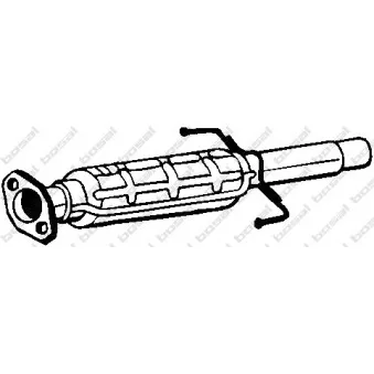 Filtre à particules / à suie, échappement BOSAL 097-212