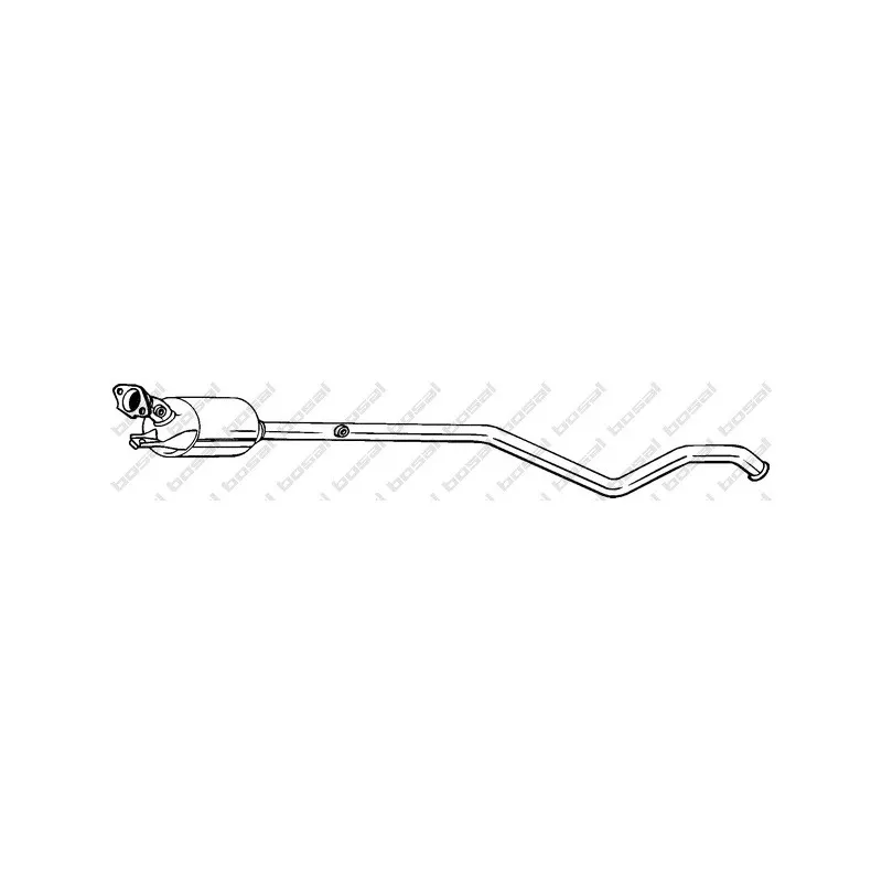 Filtre à particules / à suie, échappement BOSAL 097-217