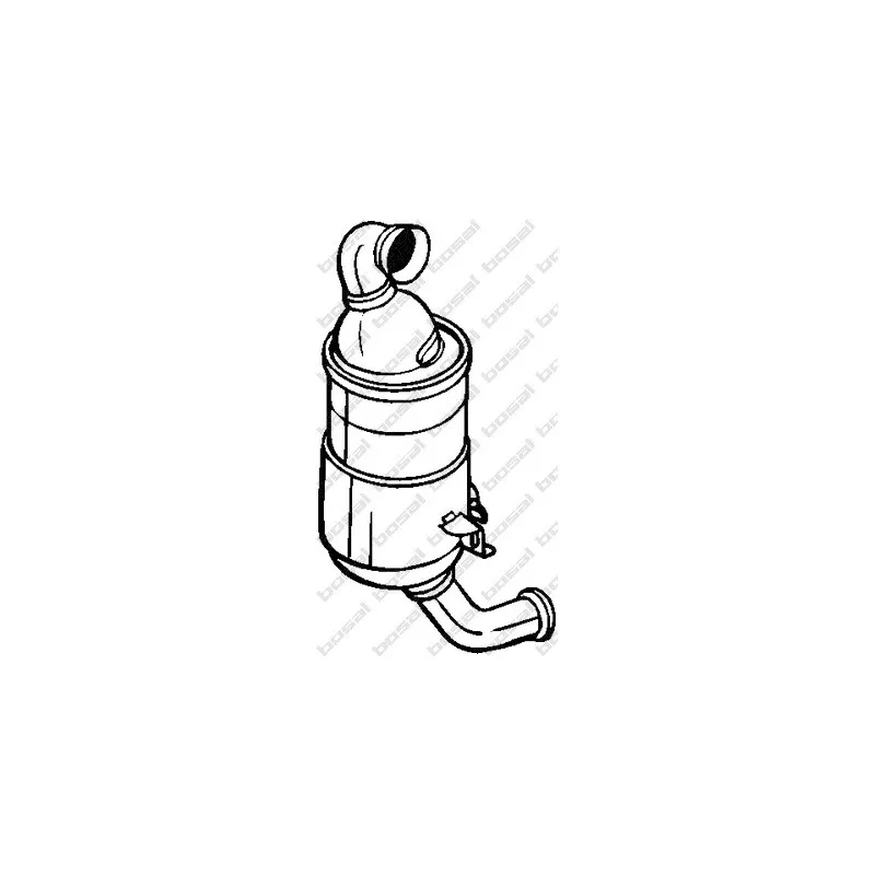 Filtre à particules / à suie, échappement BOSAL 097-249
