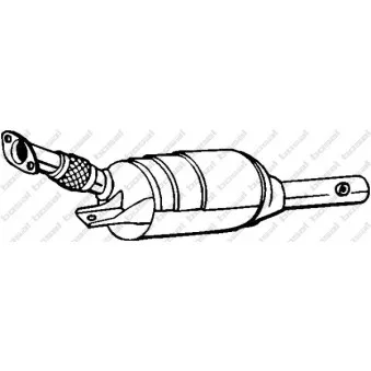 Filtre à particules / à suie, échappement BOSAL 097-251