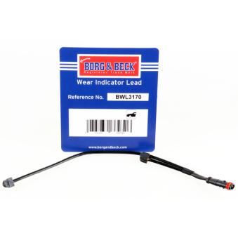 Contact d'avertissement, usure des plaquettes de frein BORG & BECK BWL3170
