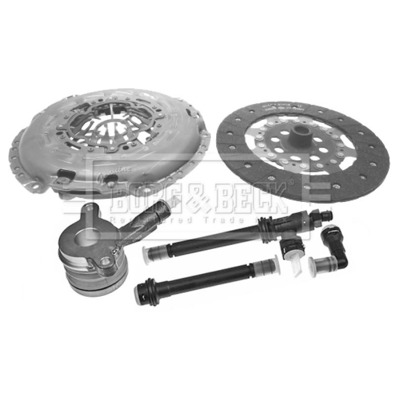 Kit d'embrayage BORG & BECK HKT1560 - Visuel 1