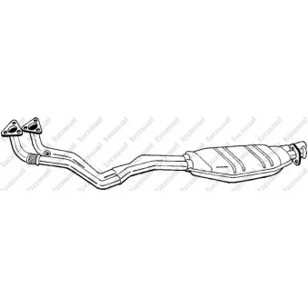 Catalyseur BOSAL 099-091