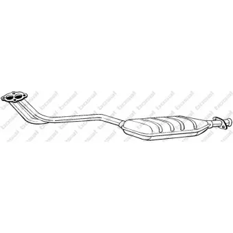 Catalyseur BOSAL 099-117