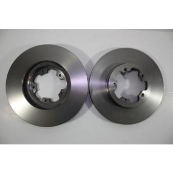 Jeu de 2 disques de frein avant AUTOMEGA