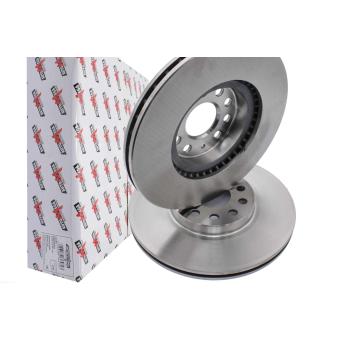 Jeu de 2 disques de frein avant AUTOMEGA