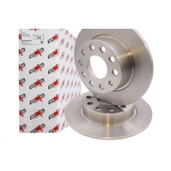 Jeu de 2 disques de frein arrière AUTOMEGA