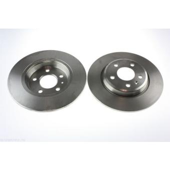 Jeu de 2 disques de frein arrière AUTOMEGA