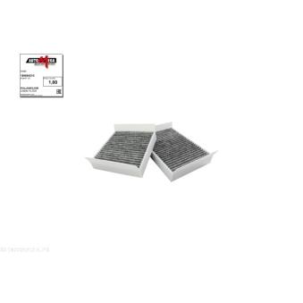 Filtre, air de l'habitacle AUTOMEGA 180004210