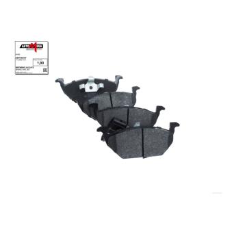 Jeu de 4 plaquettes de frein avant AUTOMEGA