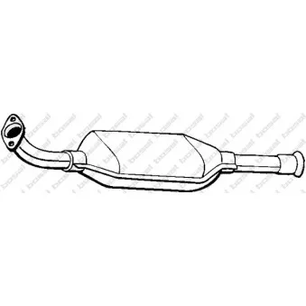 Catalyseur BOSAL 099-341